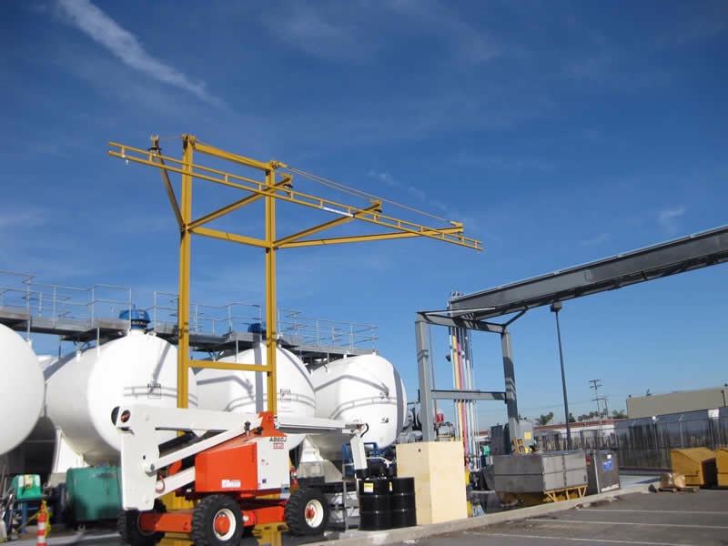 Portable Outdoor Fall Protection Solution